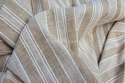 Ткань Linen Stripe col. 02