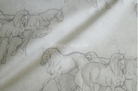 Ткань арт. Horses