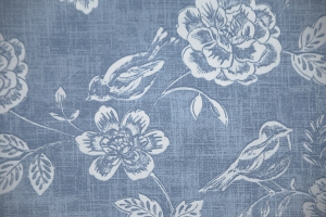 Ткань Bird Garden col. Denim