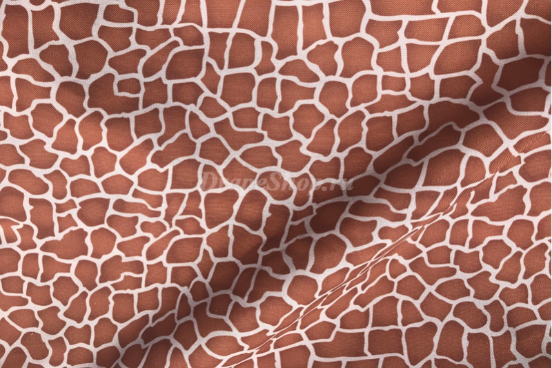 Ткань с орнаментом под шкуру жирафа