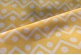 Ткань с желтым геометрическим орнаментом
