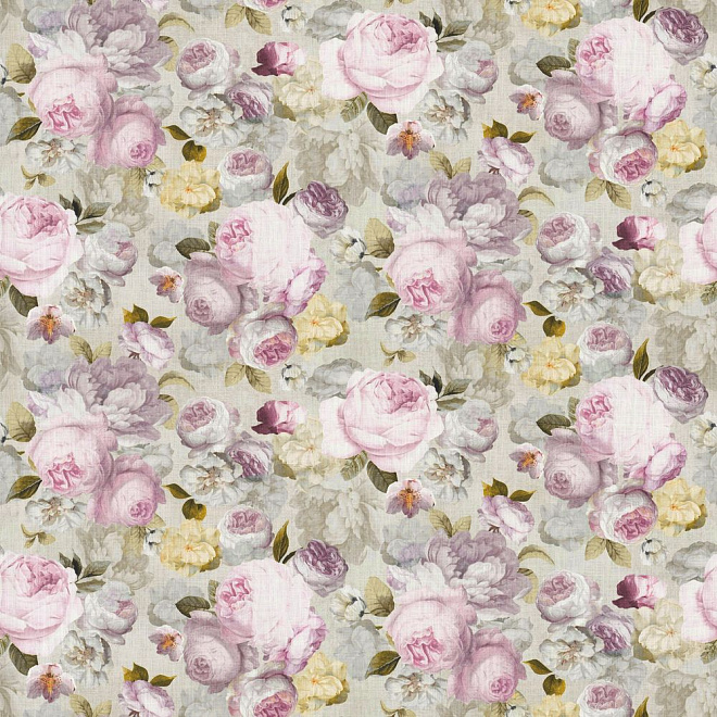 Ткань Rose цвет Petunia