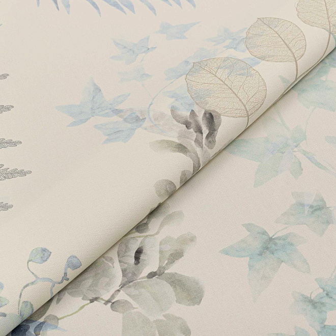 Ткань для штор Plumeria цвет 02 - Azure