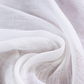 Ткань для штор Линда цвет молочный