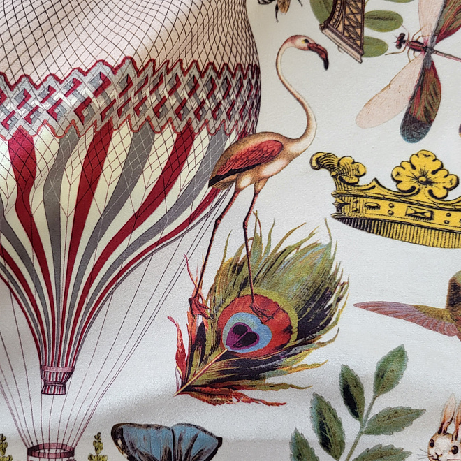 Ткань для штор Wildlife 1 цвет 1005