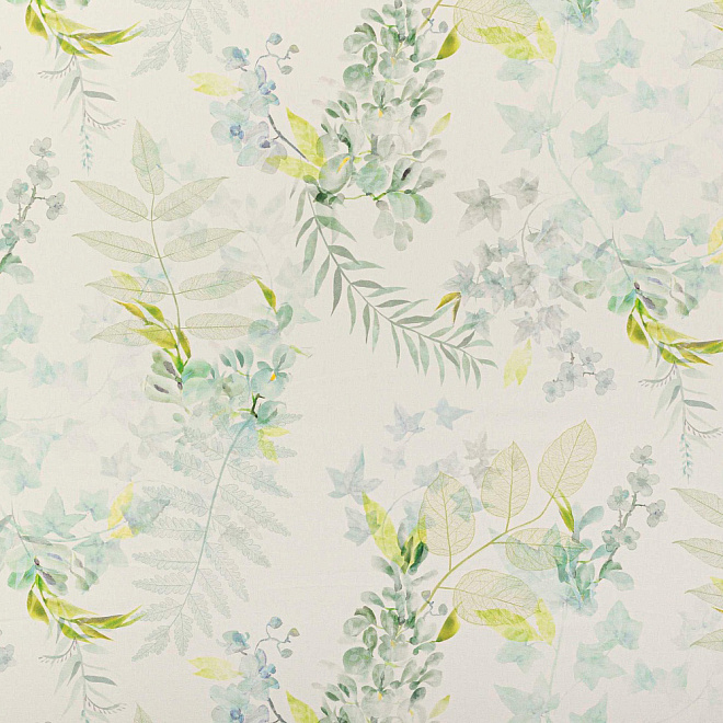 Ткань для штор Plumeria цвет 01 - Oasis