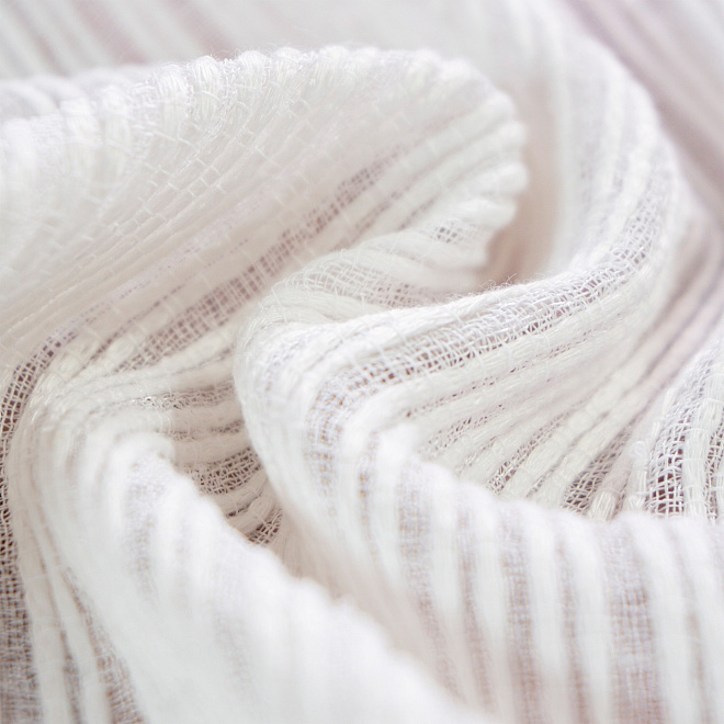 Ткань для штор Памела цвет молочный